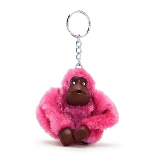 Kipling Sven Monkey Keychain Tillbehör Rosa Lila | SE 1213UZ